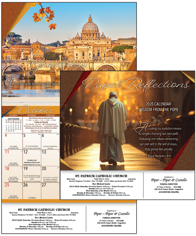 2026 PAPAL REFLECTIONS CALENDAR