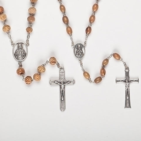 ASSORTED OLIVEWOOD ROSARY