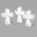 INSPIRATIONAL WOOD TABLETOP CROSSES