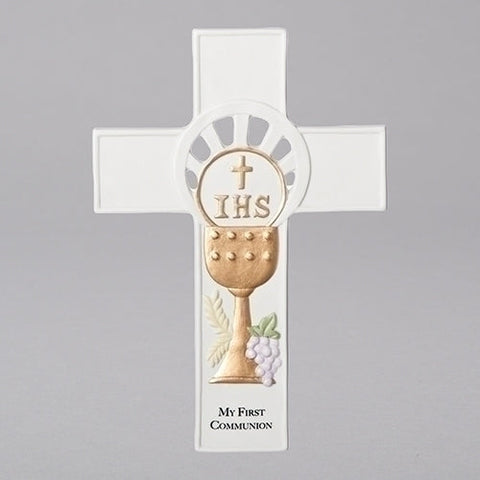 Chalice First Communion Wall Cross
