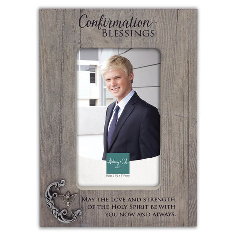 CONFIRMATION BLESSINGS FRAME W/ METAL