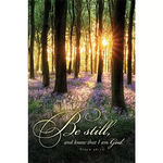 BULLETIN Funeral Be Still And Know That I Am God 100/PK