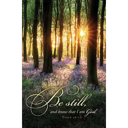 BULLETIN - FUNERAL - BE STILL & KNOW THAT I AM GOD - 100/PK