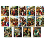 8" x 10" Stations of the Cross Poster Set