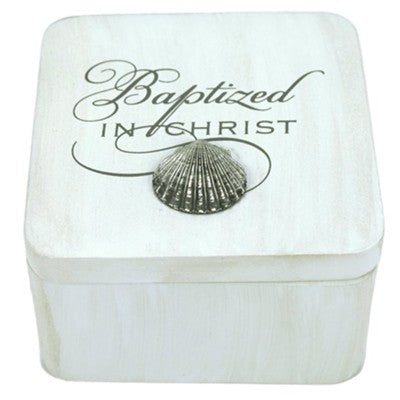 BAPTIZED IN CHRIST TRINKET BOX