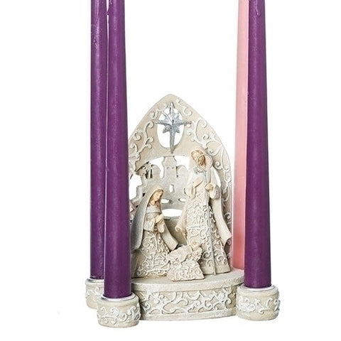 ADVENT WREATH HOLY FAMILY