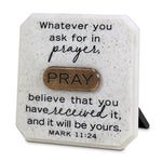 Pray Stone Plaques