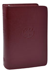 Christian Prayer LARGE TYPE Leather Zipper Case