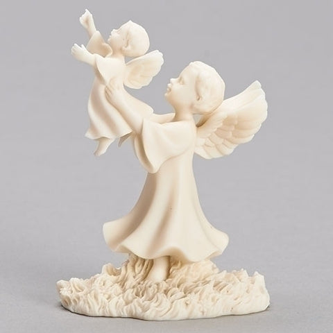 4" COMFORT OF HEAVEN MEMORIAL ANGEL