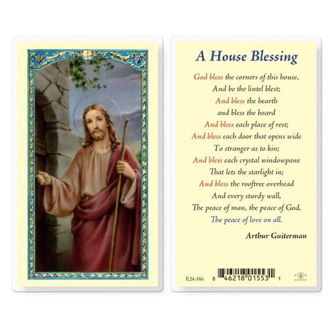 Holy Card A House Blessing