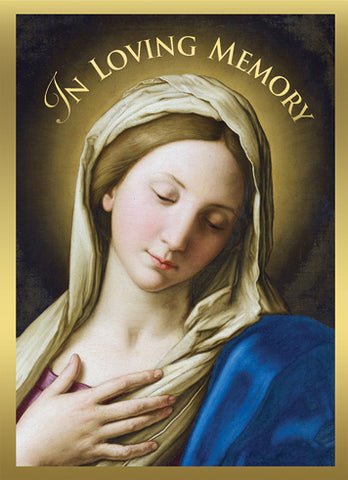 REPOSE-Madonna in Prayer