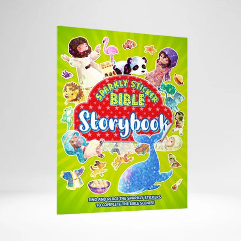 SPARKLY STICKER BIBLE STORYBOOK