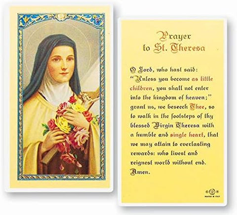 HC PRAYER TO ST THERESA