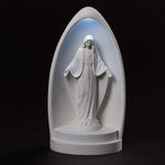 8"H NIGHTLIGHT DOME OUR LADY OF GRACE