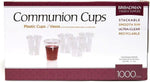 COMMUNION CUPS Plastic Clear 1-3/8"