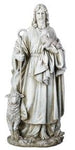 25"H GOOD SHEPHERD OUTDOOR STATUE