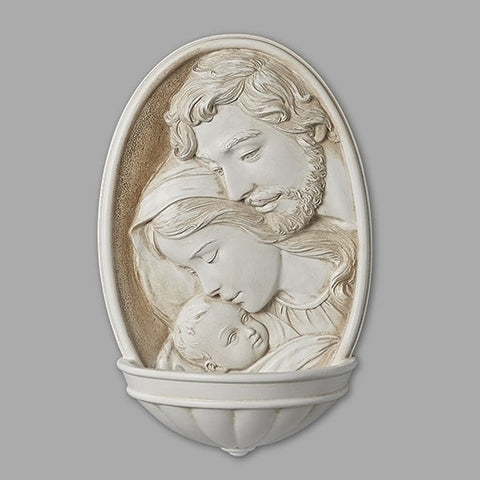 HOLY WATER FONT HOLY FAMILY RESIN/S