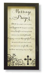 Marriage Prayer Glass Print