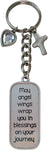 Keychain: May Angel Wings Wrap You