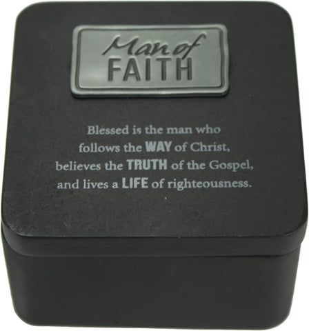 KEEPSAKE BOX- MAN OF FAITH