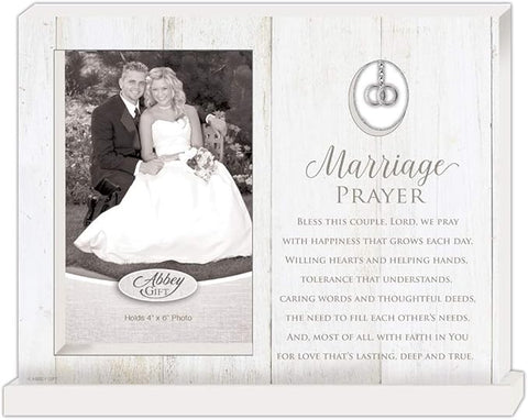 9-1/2" MARRIAGE PRAYER STANDING FRAME