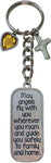 Keychain: May Angels Fly With You