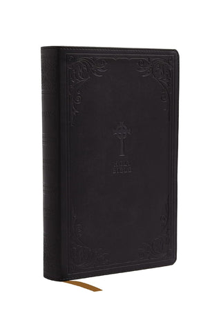 BIBLE NRSV GIFT EDITION BLACK LEATH