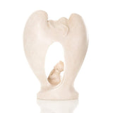 6.75"H ANGEL WITH BABY FIGURINE