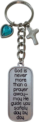 Keychain: May He Guide You