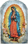 PLAQUE OUR LADY OF GUADALUPE ARCH TILE