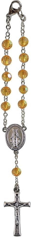 BIRTHSTONE CAR ROSARY - NOVEMBER