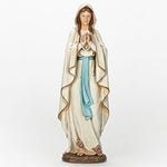 STATUE OUR LADY OF LOURDES 13.5"