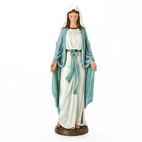 18.25" Our Lady of Grace Statue