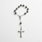 One Decade Rosary Hematite