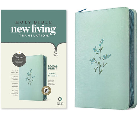 HOLY BIBLE NEW LIVING TRANSLATION - INDEXED/LARGE PRINT