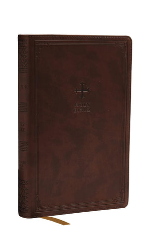 BIBLE NRSV GIFT EDITION BROWN LEARTHERSOFT