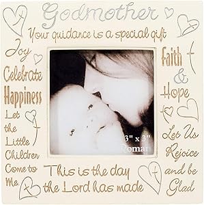 4"H GODMOTHER FRAME 3x3