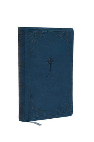 BIBLE NRSV GIFT EDITION TEAL LEATHERSOFT