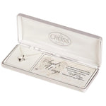 ON ANGEL'S WINGS HEART NECKLACE