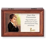 KEEPSAKE BOX COMMUNION MAY GOD BLES