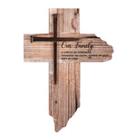 OUR FAMILY NAIL CROSS/WALL CROSS