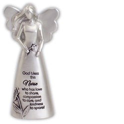 GOD BLESS THIS NURSE ANGEL FIGURINE