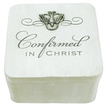 KEEPSAKE BOX-CONFIRMED IN CHRIST-WH