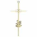 8" 50TH ANNIVERSARY CROSS - GOLDTONE