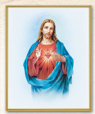 Sacred Heart of Jesus Plaque