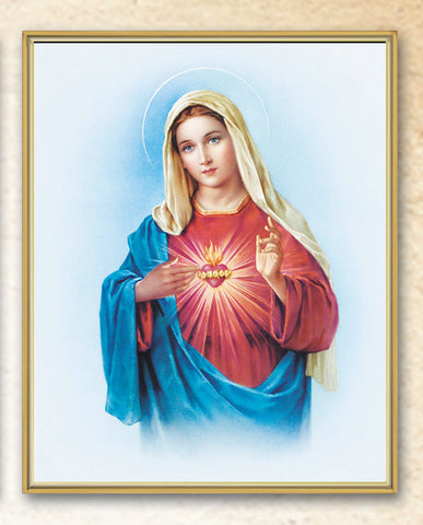 Immaculate Heart of Mary Plaque