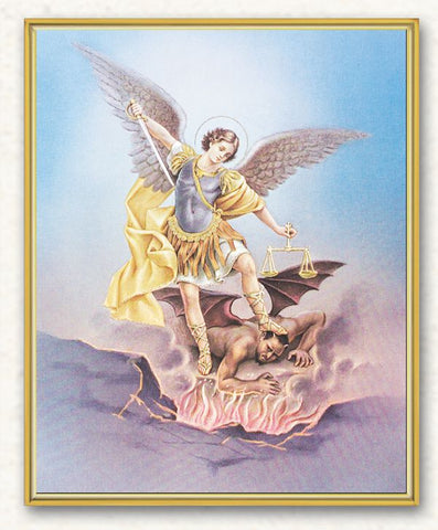 St Michael Plaque