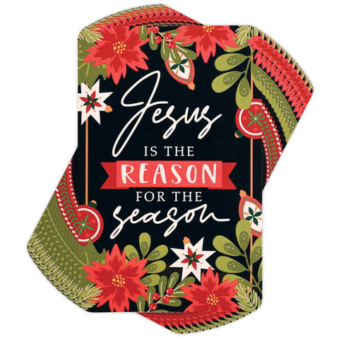JESUS IS THE REASON FO THE SEASON PRAYER CARD