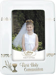 FIRST HOLY COMMUNION FRAME - WHITE