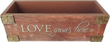 LOVE GROWS HERE Plant Box